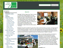 Tablet Screenshot of bayvillagegreenteam.org